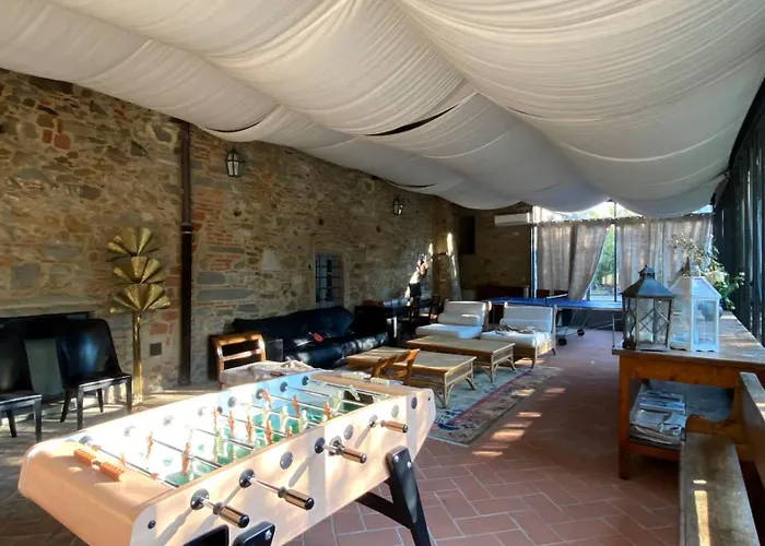 Bestoftuscany Historic Fattoria La Serra 빌라 까르미냐노